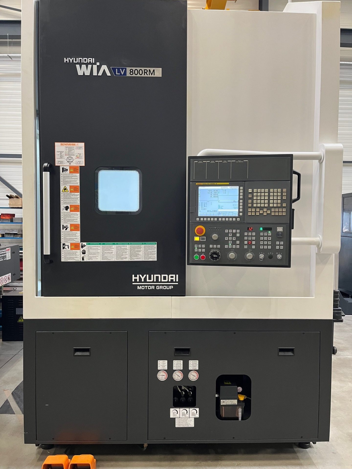 CNC 3 AXES VERTICAL Turning Centre - Hyundai WIA - LV 800 RM